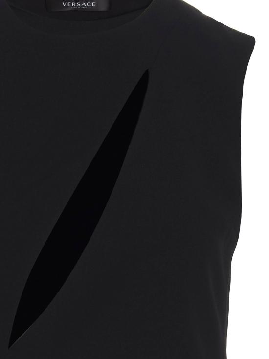  베르사체 미디 원피스 10097491A005401B000 Black - VERSACE