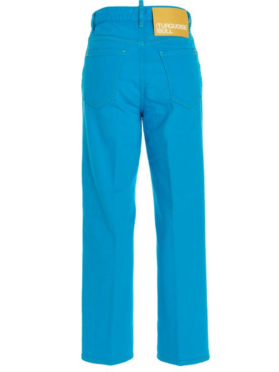  디스퀘어드2 스트레이트 팬츠 S75LB0742S30811534 Light Blue - DSQUARED2