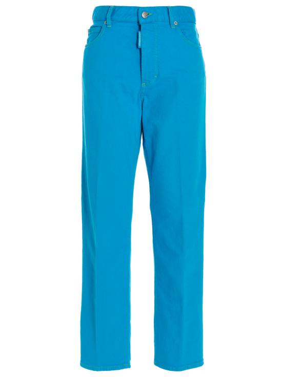  디스퀘어드2 스트레이트 팬츠 S75LB0742S30811534 Light Blue