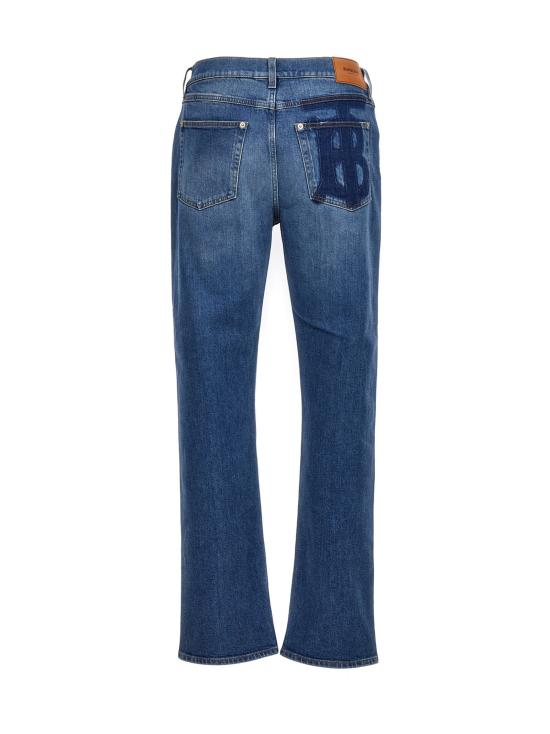  버버리 / 남성 스트레이트 데님 팬츠 8067639NAVY BPG - BURBERRY