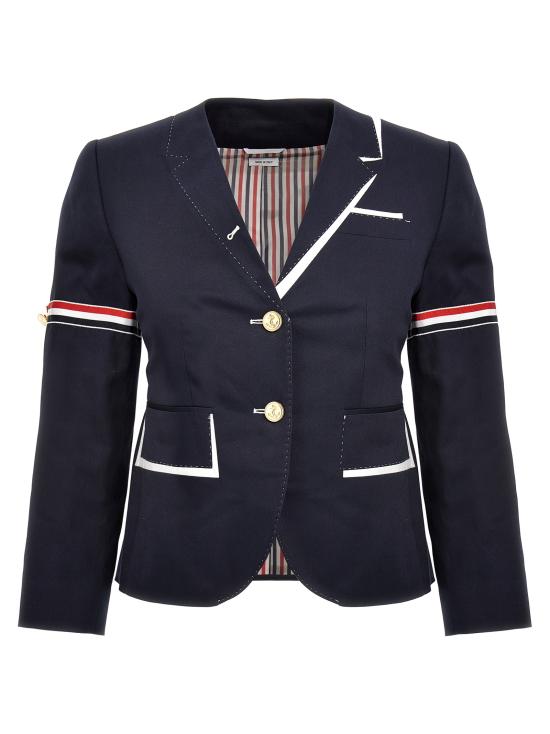  톰브라운 / 여성 트롬프 로일 클래식 자켓 FBC849OF0202415 Blue BPG