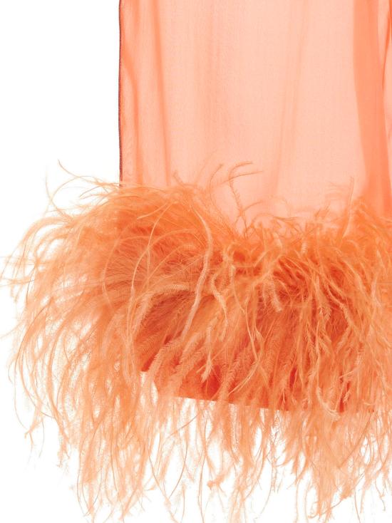  오세리 스트레이트 팬츠 OFP121PEACH Pink - OSÉREE