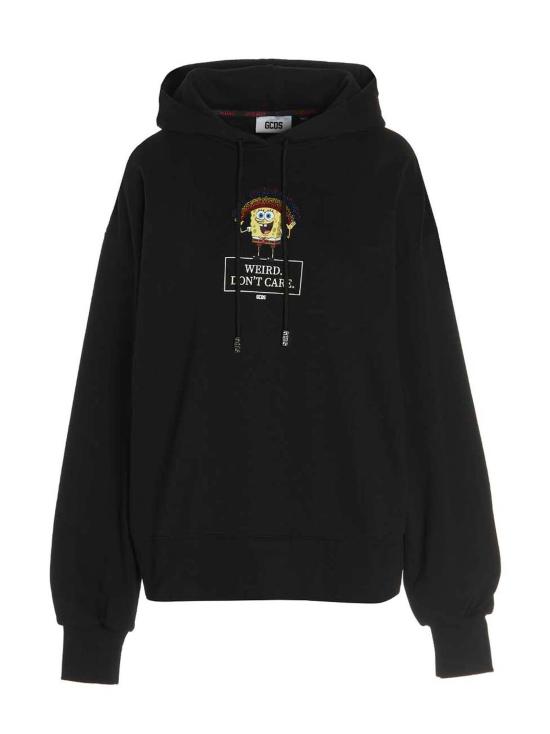  지씨디에스 후드 티셔츠 SB23U10030102 Black