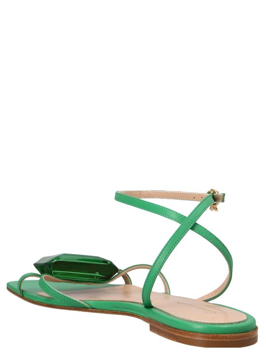  지안비토로시 샌들 G3227405CUONAPGREEN Green - GIANVITO ROSSI