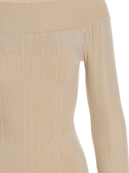  에르마노 설비노 / 여성 미디 원피스 드레스 D425Q300HVC10105 White BPG - ERMANNO SCERVINO