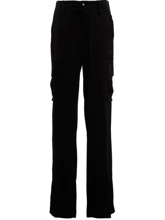  데이비드 코마 스트레이트 스트레이트 팬츠 RE23DK58TRBLACK Black