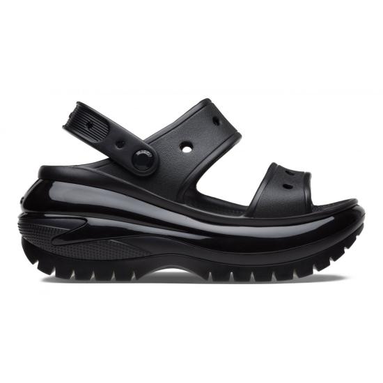  크록스 샌들 207989 CLASSIC MEGA CRUSH SANDAL 001 Black - CROCS