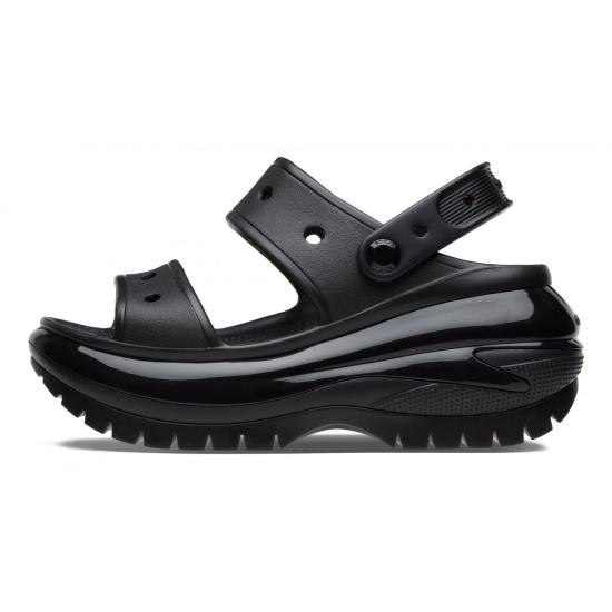  크록스 샌들 207989 CLASSIC MEGA CRUSH SANDAL 001 Black - CROCS