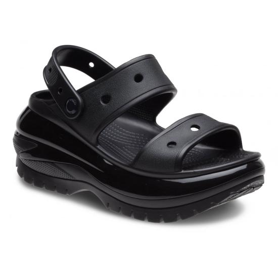  크록스 샌들 207989 CLASSIC MEGA CRUSH SANDAL 001 Black - CROCS