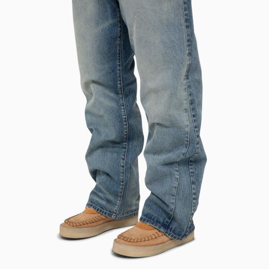  1989 스튜디오 / 남성 스트레이트 데님 팬츠 D0645DE Light blue BPG - 1989 STUDIO