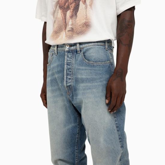  1989 스튜디오 / 남성 스트레이트 데님 팬츠 D0645DE Light blue BPG - 1989 STUDIO