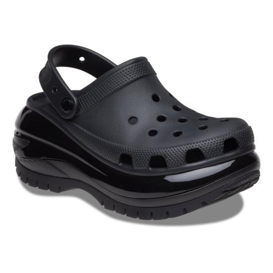  크록스 샌들 207988 CLASSIC MEGA CRUSH CLOG 001 Black - CROCS