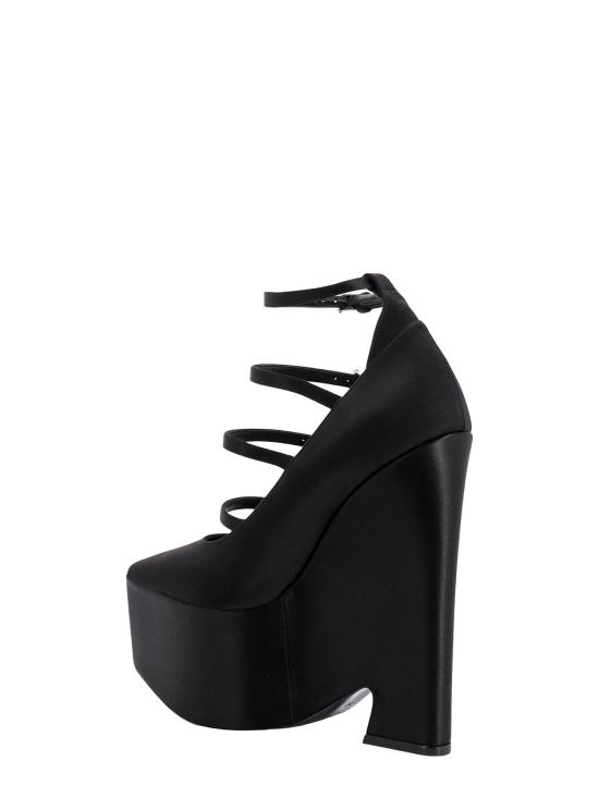 24FW 베르사체 힐/펌프스 10094691A00619 1B00P Black - VERSACE