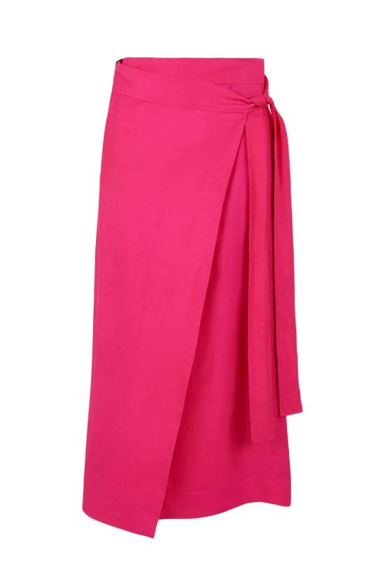  파로쉬 미디 스커트 RAISA23D621074 042 Fuchsia