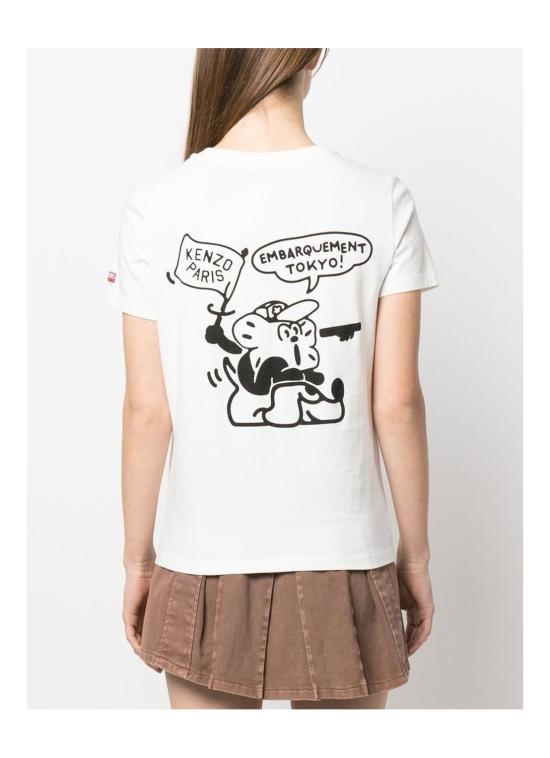  겐조 반팔 티셔츠 FD52TS0484SG 02 - KENZO