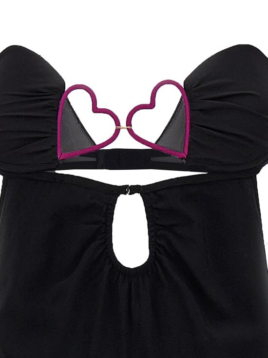  넨시 도자카 롱 원피스 NDSS23DR132BLACK Black - NENSI DOJAKA