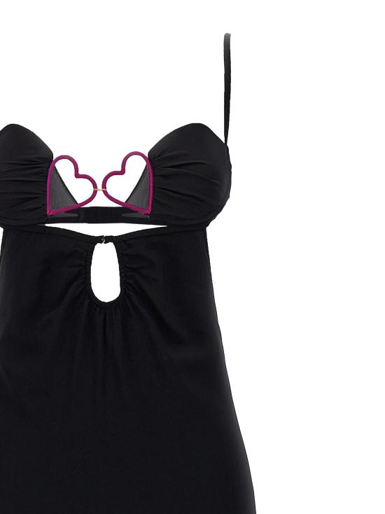  넨시 도자카 롱 원피스 NDSS23DR132BLACK Black - NENSI DOJAKA