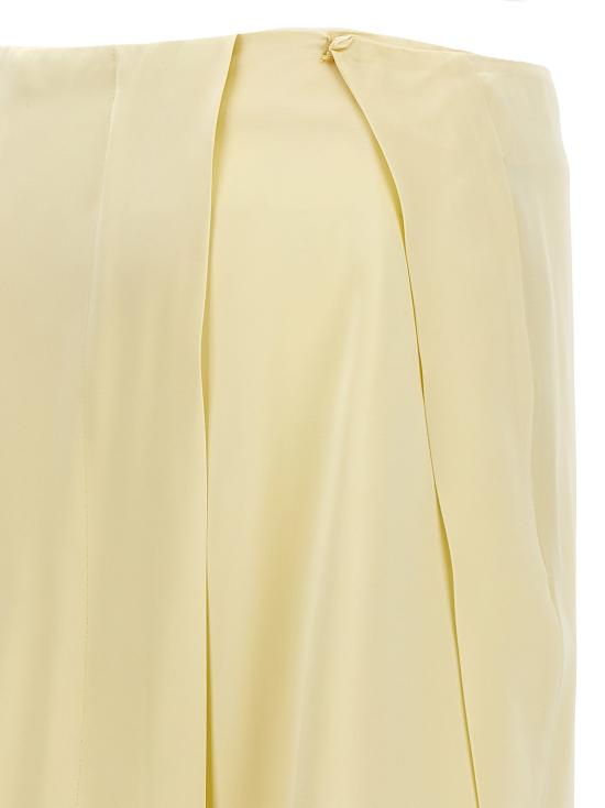  질샌더 롱 스커트 J03MA0113J65022337 Yellow - JIL SANDER