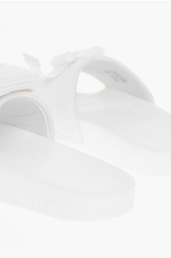  아디다스 / 파우치렛 슬라이드 슬리퍼 GZ4329 0 FTWWHT FTWWHT CBLACK White BPG - ADIDAS