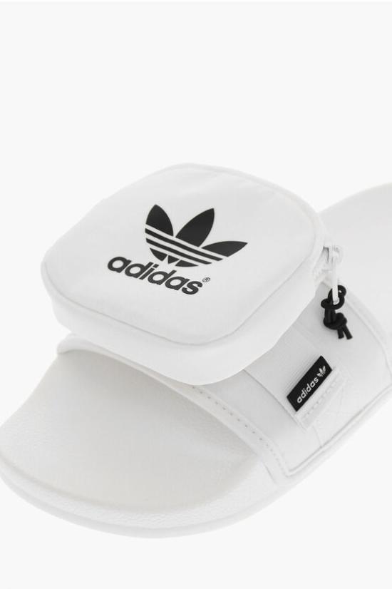  아디다스 / 파우치렛 슬라이드 슬리퍼 GZ4329 0 FTWWHT FTWWHT CBLACK White BPG - ADIDAS