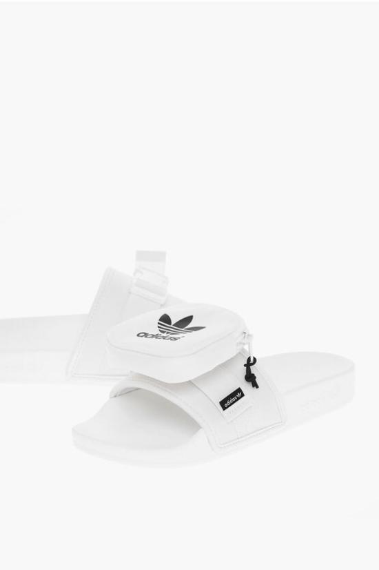  아디다스 / 파우치렛 슬라이드 슬리퍼 GZ4329 0 FTWWHT FTWWHT CBLACK White BPG - ADIDAS