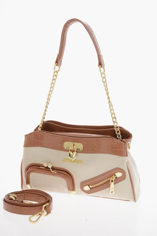  모스키노 숄더백 JC4282PP0GKE120A Bianco, Marrone - MOSCHINO
