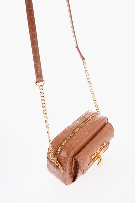  모스키노 크로스백 JC4071PP1FLF0201 Brown - MOSCHINO