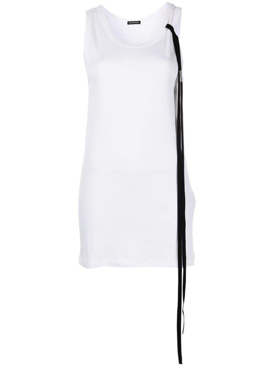  앤 드뮐미스터 민소매 티셔츠 2201WJE20222001 WHITE - ANN DEMEULEMEESTER