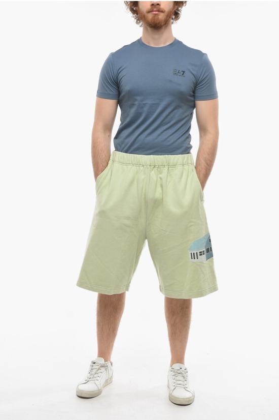  언더커버 숏팬츠 UC1B4509 2 0 PEPPERMINT Green - UNDERCOVER