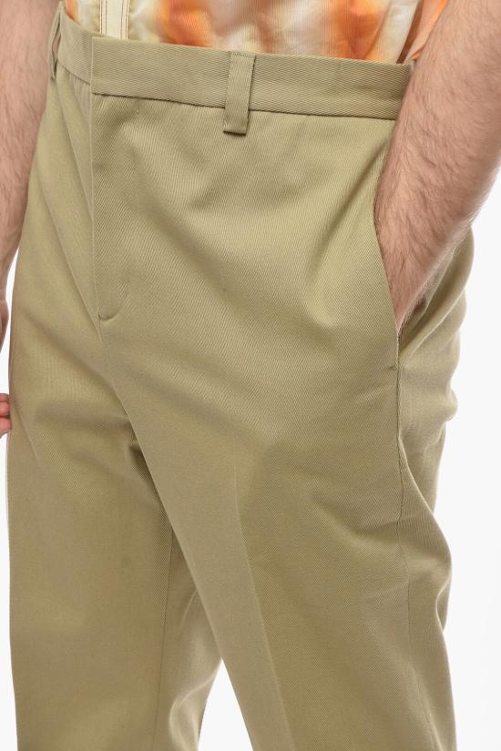  나누슈카 스트레이트 팬츠 NM21FWPA00773 0 PEBBLE Beige - NANUSHKA