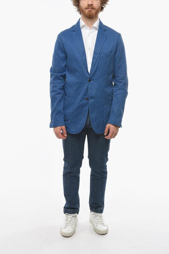  크루나 수트 자켓 S CHELSEA 750INDACO Blue - CRUNA