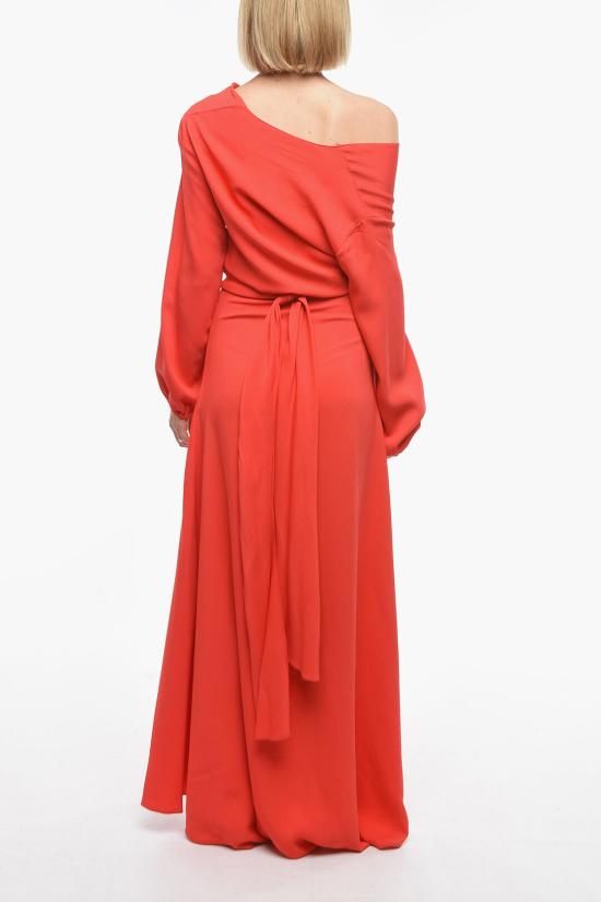  슈퍼 블론드 롱 원피스 SB VB DRESS2 Red - SUPER BLOND