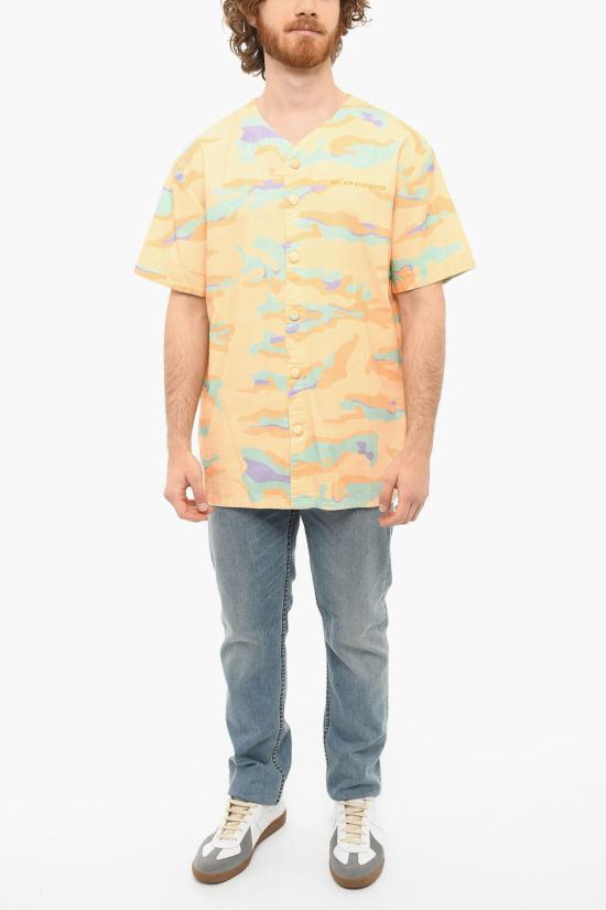  벨 에어 아틀레틱스 반팔 셔츠 32BELE01S 226222 08 Yellow - BEL AIR ATHLETICS