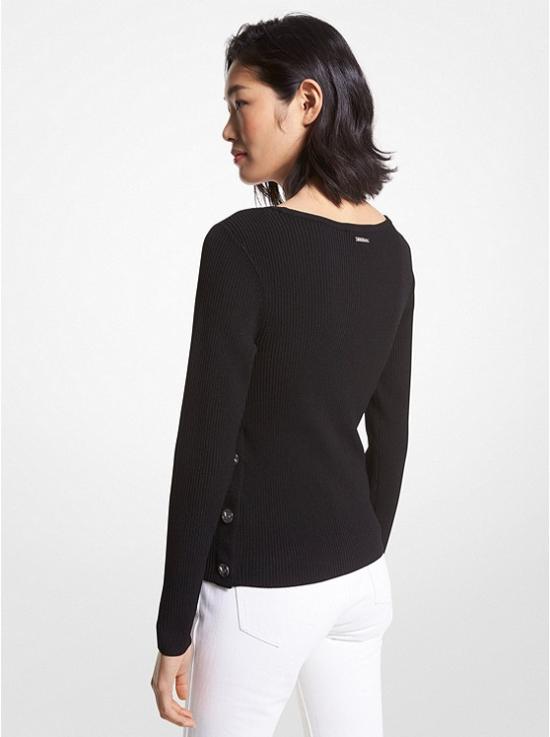  마이클 코어스 스웨터 MS360MM33D 001 Black - MICHAEL KORS