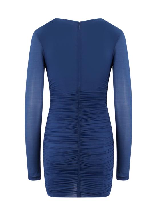 24FW 생로랑 숏 원피스 732870Y5G89 3041 Blue - SAINT LAURENT