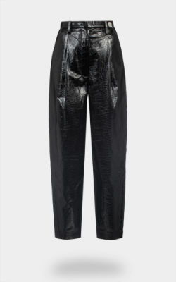  리메인 비르게 크리스텐센 가죽 팬츠 RM165 1000