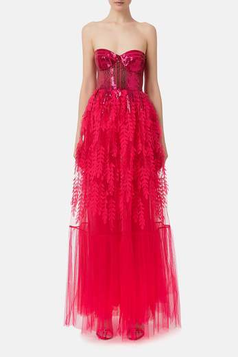  엘리자베타프랜치 롱 원피스 AB42432E2 560