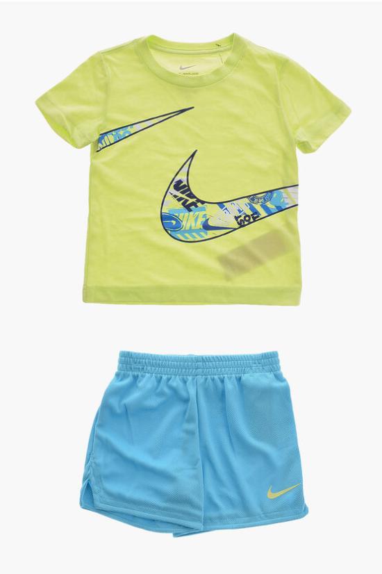  [키즈] 나이키 쇼츠/버뮤다 86K868 F85 Blu Giallo