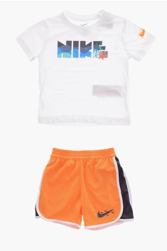  [키즈] 나이키 쇼츠/버뮤다 86K958 N54 Arancio Bianco