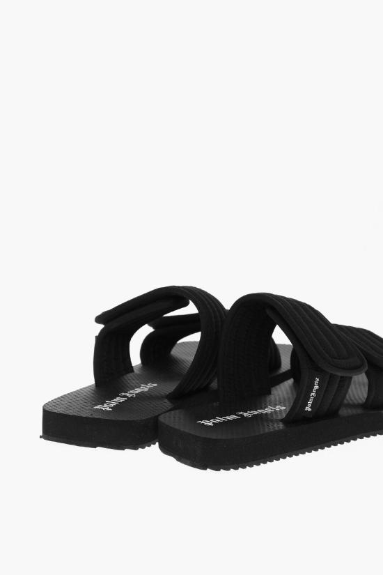  팜앤젤스 샌들 PMIH002S22FAB0011001 Black - PALM ANGELS