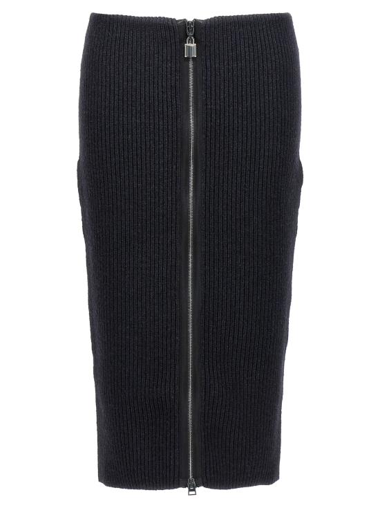  톰포드 롱 스커트 GCK149YAX597LB999 Black
