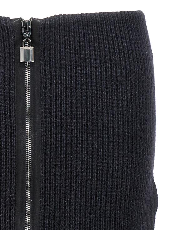  톰포드 롱 스커트 GCK149YAX597LB999 Black - TOMFORD