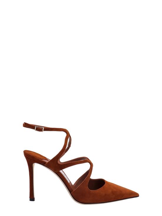 24FW 지미추 힐/펌프스 AZIAPUMP95SUE TAN Brown