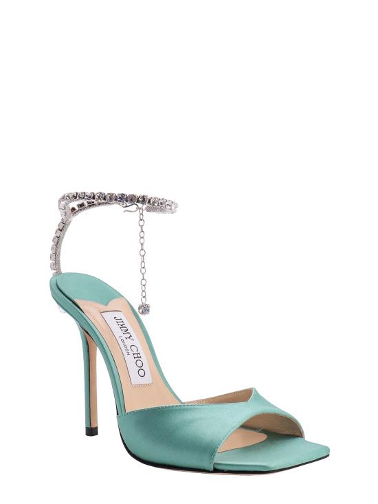 24FW 지미추 샌들 SAEDASANDAL100BGH SMOKEGREE Green - JIMMY CHOO