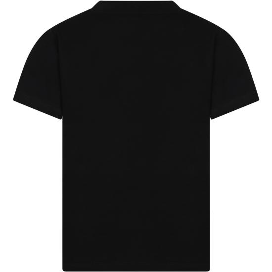  [키즈] 발망 티셔츠 BT8A81 Z0057 930 BLACK - BALMAIN