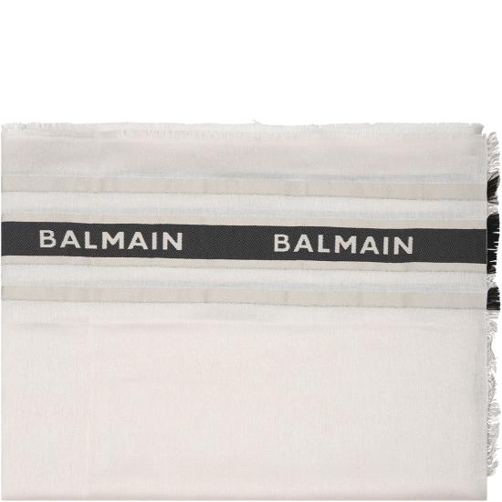 25FW [키즈] 발망 넥워머/머플러/스카프 BT0Q73 Z1192 102NE WHITE