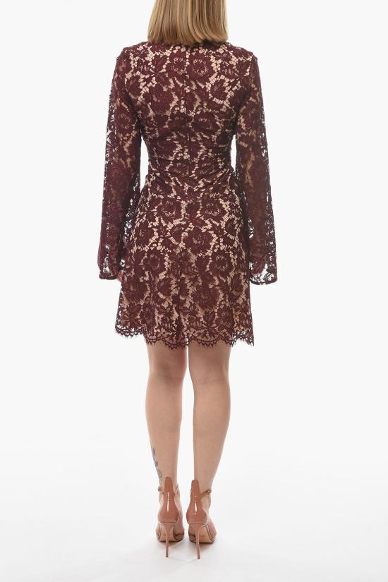  슈퍼 블론드 숏 원피스 SB SHORT LACE DRESS01 BURGUNDY Burgundy - SUPER BLOND