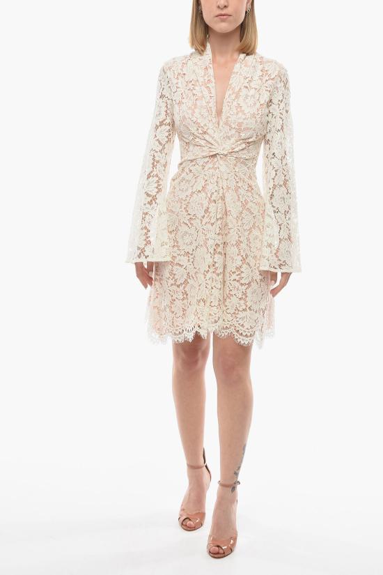  슈퍼 블론드 숏 원피스 SB SHORT LACE DRESS03 White