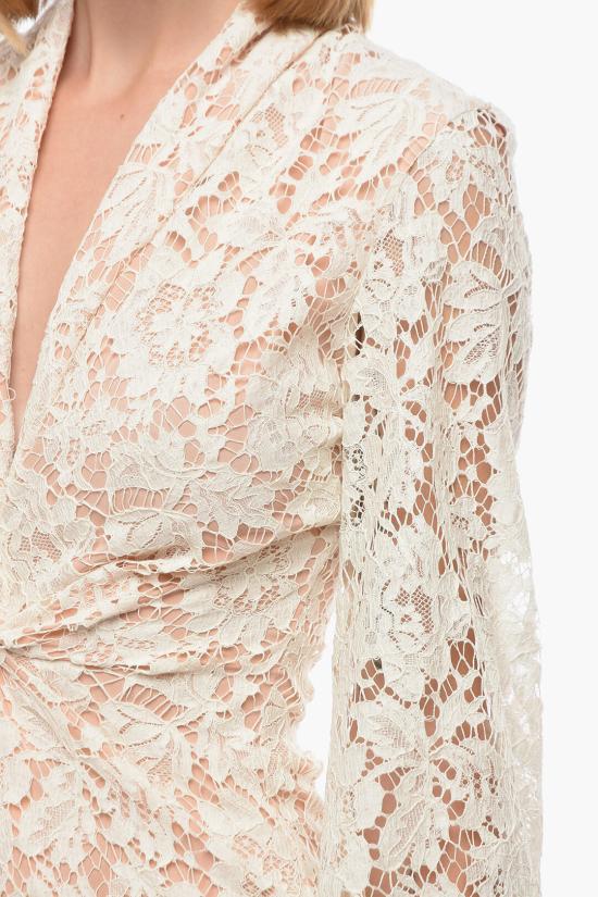  슈퍼 블론드 숏 원피스 SB SHORT LACE DRESS03 White - SUPER BLOND