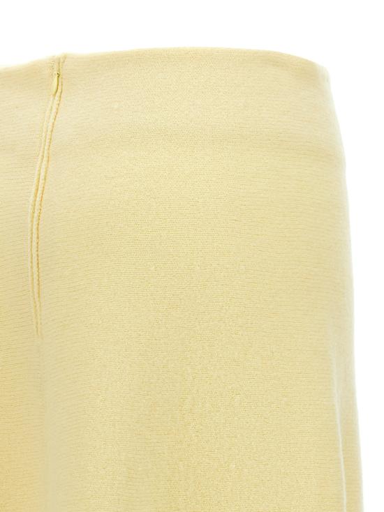  질샌더 롱 스커트 J02MA0024J14506737 Yellow - JIL SANDER